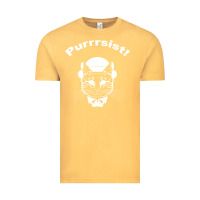 Vintage Mustard Purrrsist Vintage Tee - Bettercallsaul