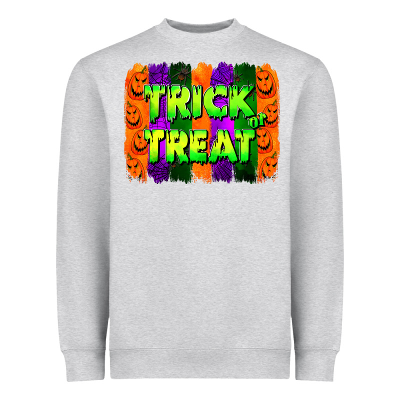 Trick Or Treat Brushstroke Heavyweight Sweatshirt by Jasminsmagicworld | Teevron