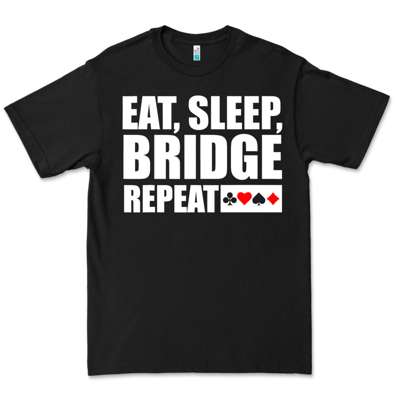 Funny Bridge Card Game Lover Bridge Premium Tee by linhVisuals | Teevron