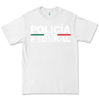 White mexico policia federal mexican police law enforcement Premium Tee - linhVisuals
