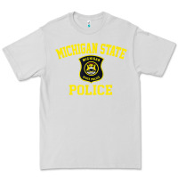 Dove Grey michigan state police Premium Tee - linhVisuals