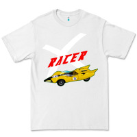 White racer x Premium Tee - linhVisuals