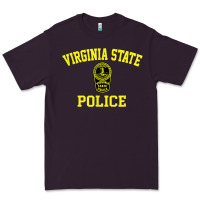 Plum virginia state police Premium Tee - linhVisuals