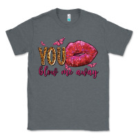 Charcoal Heather you blow me away olivia Classic Tee - OliviaCreatesArt