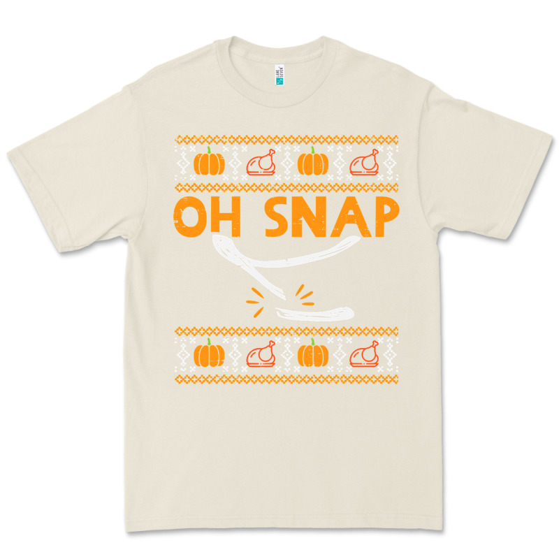 Oh Snap Turkey Wishbone Funny Ugly Premium Tee by linhVisuals | Teevron