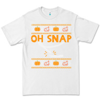 White oh snap turkey wishbone funny ugly Premium Tee - linhVisuals