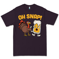 Plum oh snap thanksgiving cute turkey day Premium Tee - linhVisuals