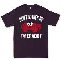 Plum don't bother me i'm crabby Premium Tee - linhVisuals