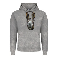 Donkey  Face Vintage Hoodie | Teevron