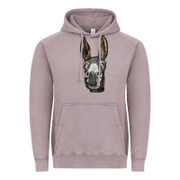 Vintage Zinc Donkey  Face Vintage Hoodie - LillyAllenDesigns