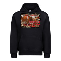 Black all i want for christmas is a cow Urban Hoodie - RanaPortraitStore