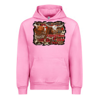 Fuchsia Pink all i want for christmas is a cow Urban Hoodie - RanaPortraitStore