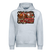 Heather Grey all i want for christmas is a cow Urban Hoodie - RanaPortraitStore