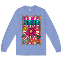 Colony Blue mama Long Sleeve Tee - CowhideDigitalArt