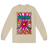 Mushroom mama Long Sleeve Tee - CowhideDigitalArt