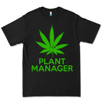 Black plant manager weed pot cannabis flippin sweet gear transparent copy Premium Tee - linhVisuals