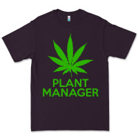 Plum plant manager weed pot cannabis flippin sweet gear transparent copy Premium Tee - linhVisuals