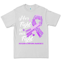 Dove Grey hodgkins lymphoma awareness t  shirt hodgkin's lymphoma awareness her Premium Tee - linhVisuals
