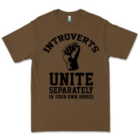 Cacao introverts unite Premium Tee - linhVisuals