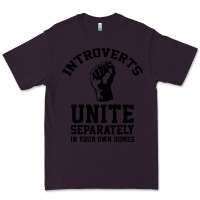 Plum introverts unite Premium Tee - linhVisuals
