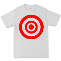 Dove Grey bullseye target Premium Tee - linhVisuals