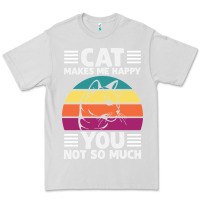 Dove Grey Funny Cat Lover Sarcastic Cat Memes Premium Tee - linhVisuals