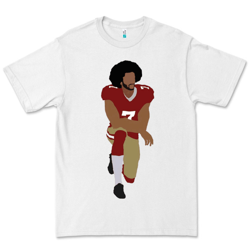 Colin Kaepernick Kneeling Classic Premium Tee by linhVisuals | Teevron