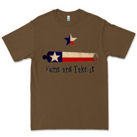 Cacao come and take it   texas flag essential Premium Tee - linhVisuals