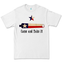 White come and take it   texas flag essential Premium Tee - linhVisuals