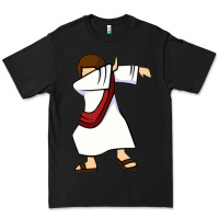Black dabbing jesus christian dab dance Premium Tee - linhVisuals