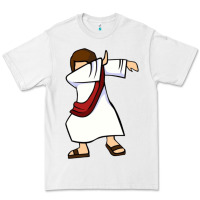 White dabbing jesus christian dab dance Premium Tee - linhVisuals
