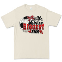 Bone little sister biggest fan soccer Premium Tee - FaDigitalArtStudio