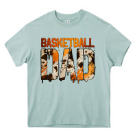 No Background Basketball Dad Heavy Core Tee | Teevron
