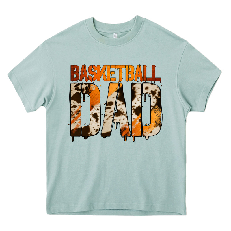 No Background Basketball Dad Heavy Core Tee by Jasminsmagicworld | Teevron