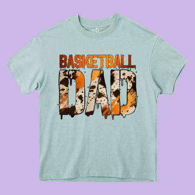 No Background Basketball Dad Heavy Core Tee Designed By Jasminsmagicworld
