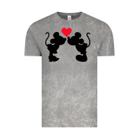 Cloud Rock Minnie Mouse Vintage Tee - CowhideDigitalArt