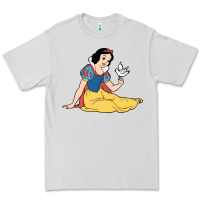 Dove Grey snow white Premium Tee - linhVisuals