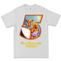 Dove Grey five 5 summer stories t shirt Premium Tee - linhVisuals