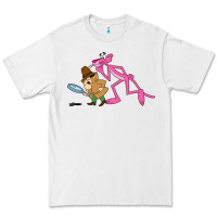 White the pink panther Premium Tee - linhVisuals