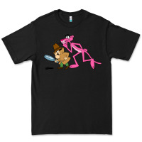 Black the pink panther Premium Tee - linhVisuals