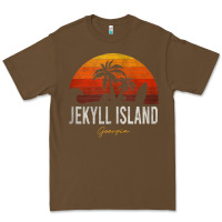 Cacao jekyll island beach georgia ga palms vacation surf sundown tank top Premium Tee - linhVisuals
