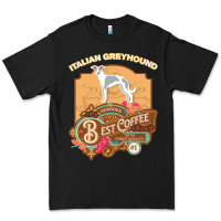 Black mom t  shirt italian greyhound best coffee   dog owner coffee lover gi Premium Tee - linhVisuals
