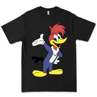 Black woody woodpecker Premium Tee - linhVisuals