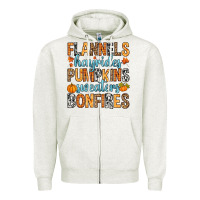 Oatmeal Heather Flannels hayrides Zipper Hoodie - RanaPortraitStore
