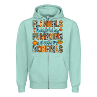 Seafoam Flannels hayrides Zipper Hoodie - RanaPortraitStore