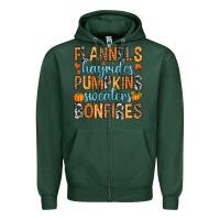 Sports Green Flannels hayrides Zipper Hoodie - RanaPortraitStore