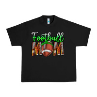 Black football mom Urban Heavy Tee - CowhideDigitalArt