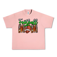 Salmon football mom Urban Heavy Tee - CowhideDigitalArt