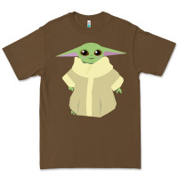 Cacao Baby Grogu Legend Premium Tee - linhVisuals