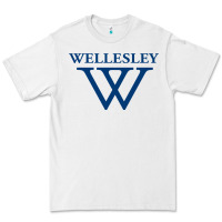 White Wellesley College Premium Tee - linhVisuals